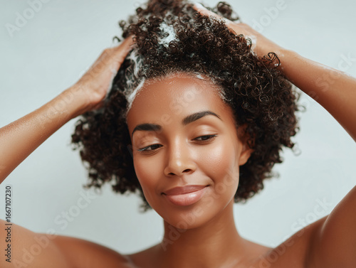 Natural Hair Care Focus: Hair Washing Technique for African Women