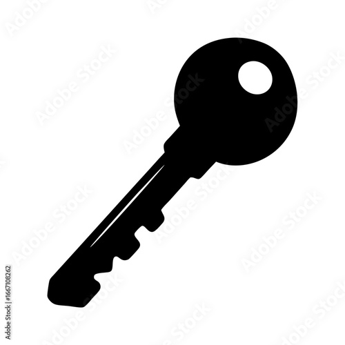 A black and white key icon representing security and accessibility needs