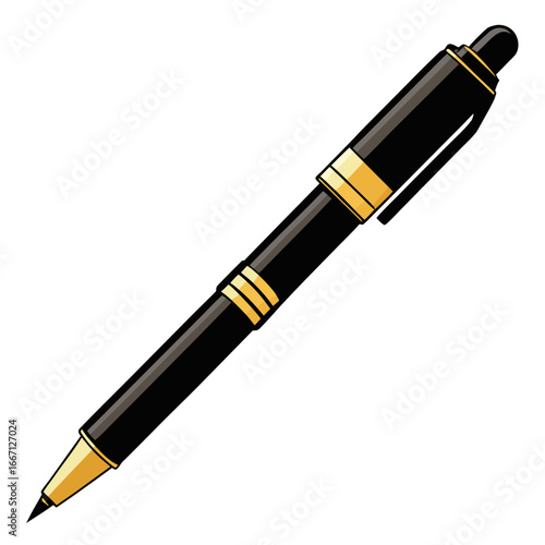 fountain pen vector