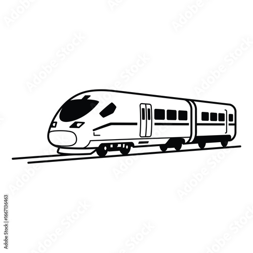 Bullet Train clip art preview