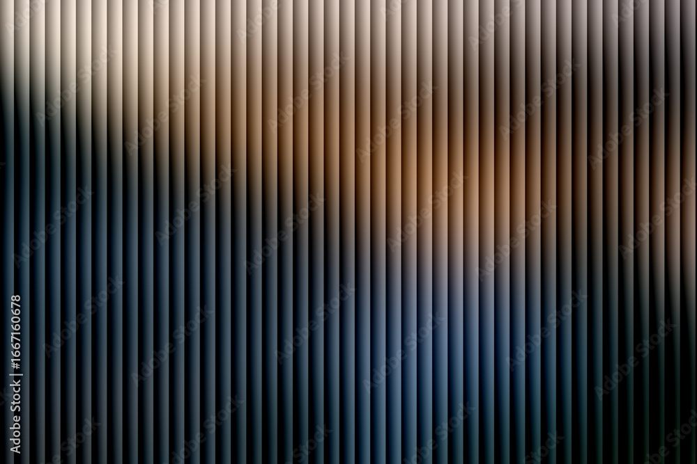 Obraz premium Vertical blinds with gradient light shadow abstract