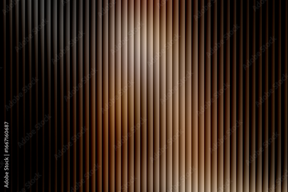 Obraz premium Vertical blinds with gradient lighting window covering shadow