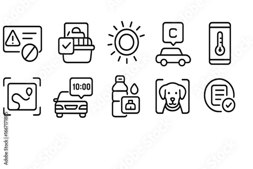 Readiness bubble icon badge check travel gps outing park vector ar