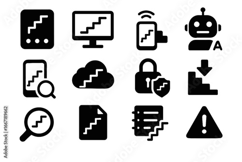 Assistant security access vector icon protocols controller update stairs mobile system smart