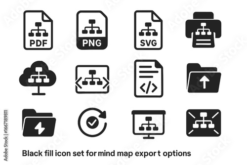 Export slides to email map icon pdf embed svg import vector code
