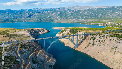 Maslenica bridge highway, A1 motorway bridge, modern bridge Croatia, Novsko Ždrilo, Adriatic highway, Croatian infrastructure, Zadar County, engineering landmark, arch bridge, travel Croatia, road tri