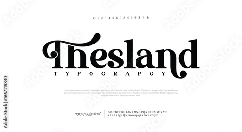 Beauty fashion typography elegant minimalist serif italic fonts decorative wedding vintage retro logos. Minimal luxury font alphabet logo. Vector illustration