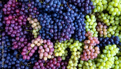 Wallpaper Mural Colorful grape harvest bounty. (1) Torontodigital.ca