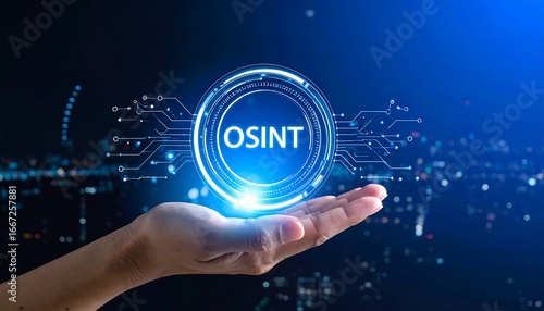 OSINT data in hand with night city.