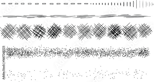 Abstract grunge textures hand drawn strokes textured lines subtle pattern design elements