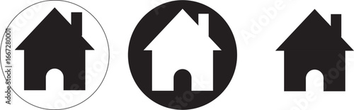 home icon set