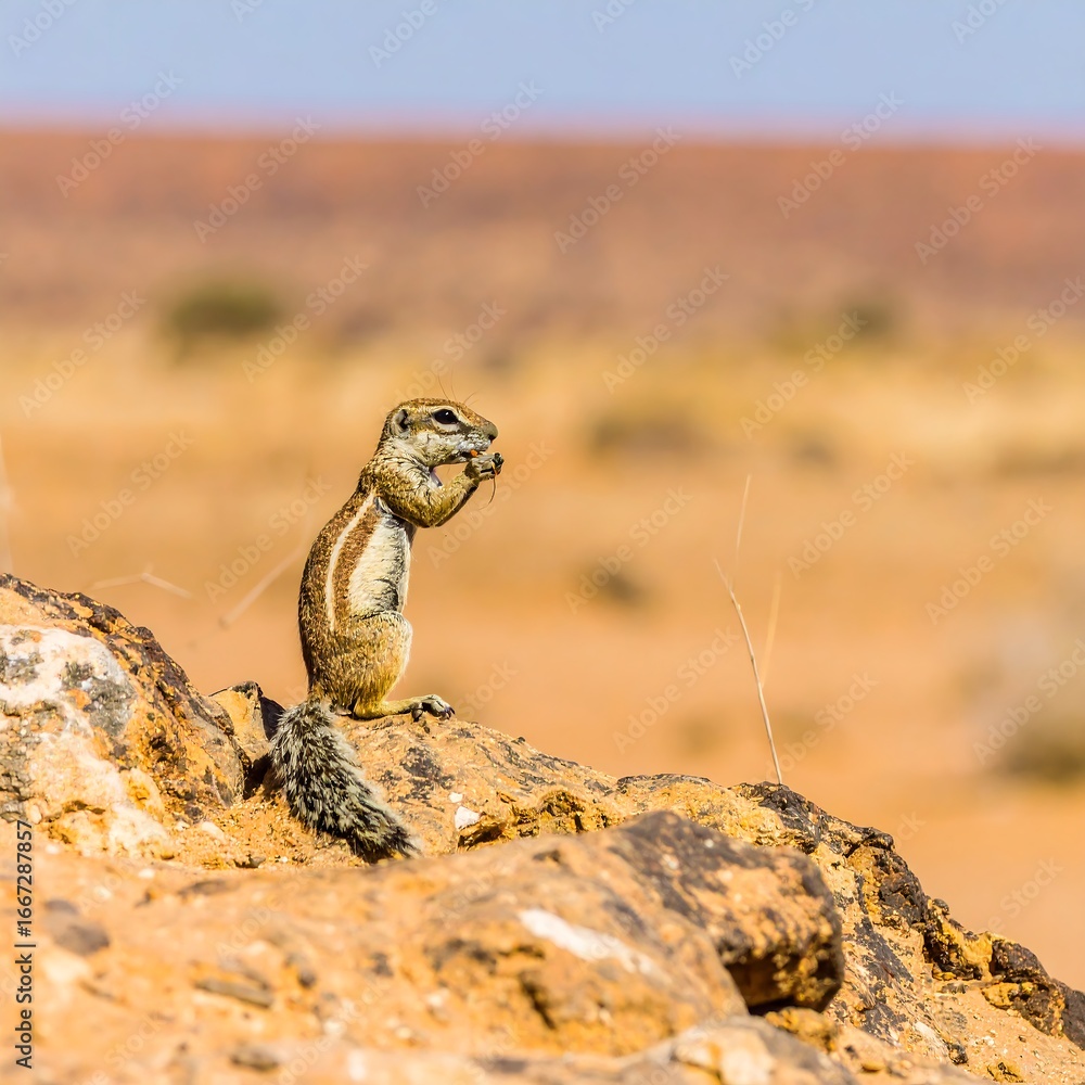 Obraz premium Desert Ground Squirrel