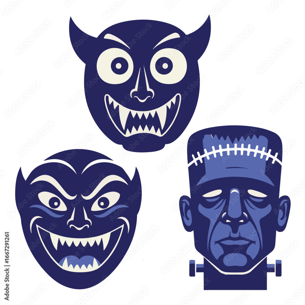 Fototapeta premium Whispers of Shadows: A Haunted Halloween Imagery Collection