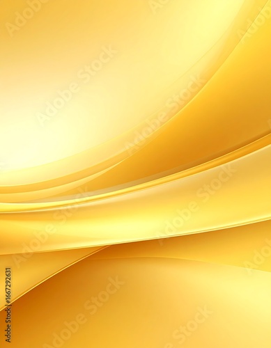 Abstract golden waves background