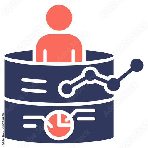 Data Analytics Mixed Icon