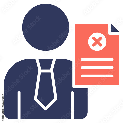 Dismissal Mixed Icon