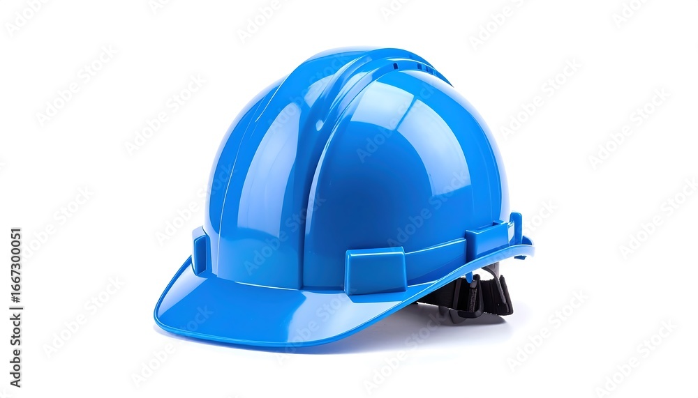 Fototapeta premium Blue safety hard hat