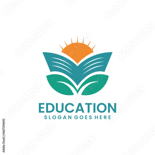 Modern Minimalist Logo For Education 