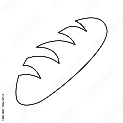 Freshly baked loaf of bread