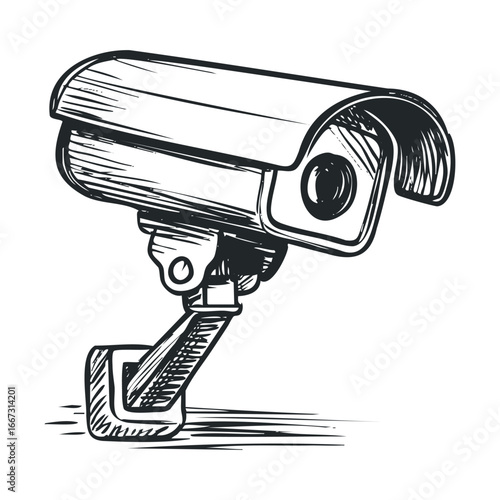 Security camera concept for safety and surveillance use