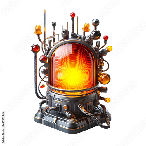 3D Siren Light 