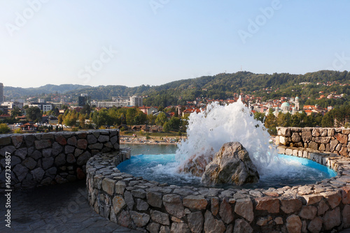 Pannonian Lakes Tuzla Bosnia and Herzegovina from top