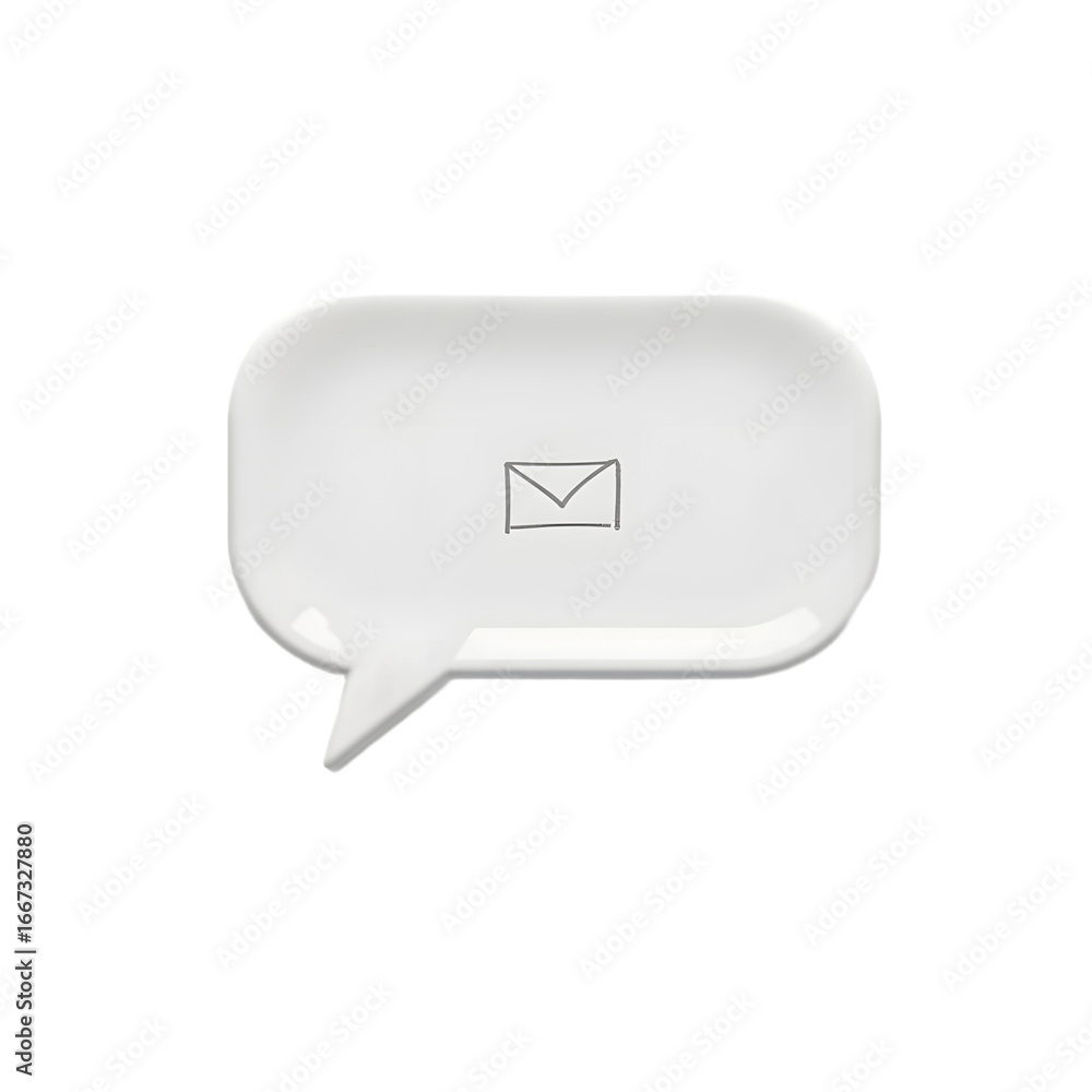 Naklejka premium chat bubble icon