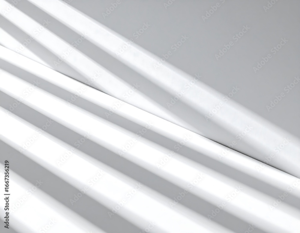 Fototapeta premium Abstract white fabric folds