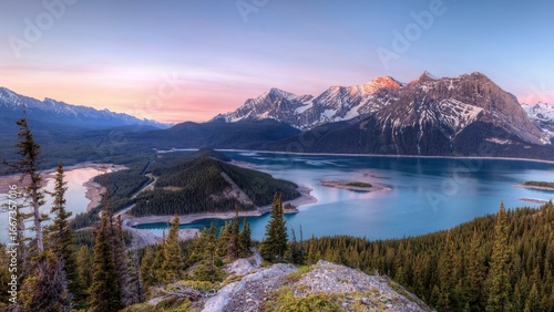 lake in mountains