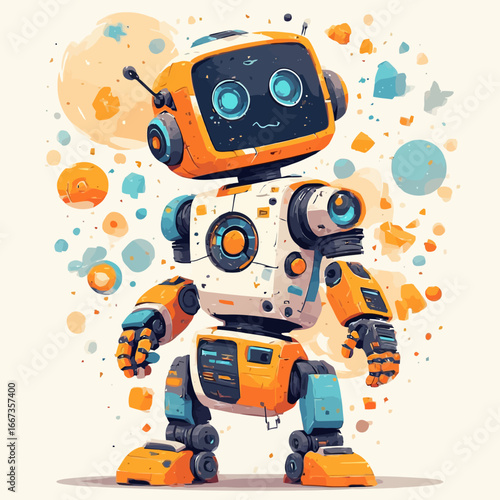 Artificial Intelejen Robotic Design Very Cool