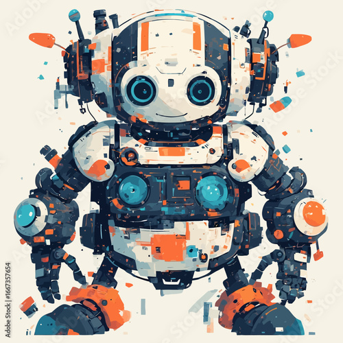 Artificial Intelejen Robotic Design Very Cool