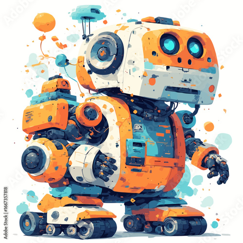 Artificial Intelejen Robotic Design Very Cool