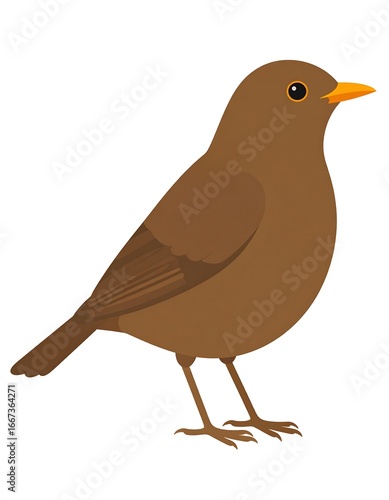 Brown bird profile (1)