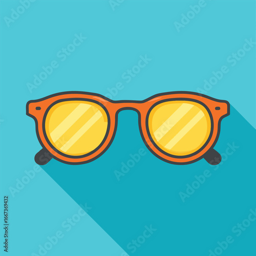 Sunglasses with Light Cartoon