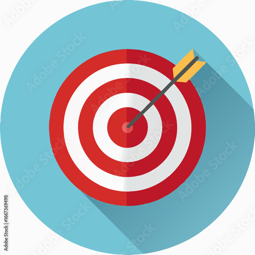 Target with Target Arrow 2