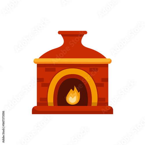 Elegant Kiln Pottery Icon