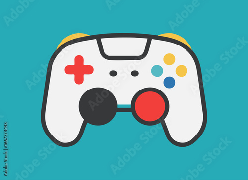 Minimalist Joystick Gaming Icon