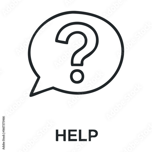 Seeking assistance help and support resources online community digital environment informational viewpoint. Vector outline illustration