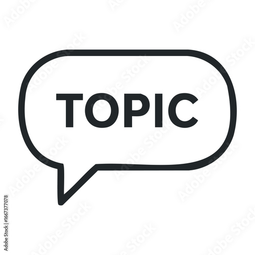 Exciting topic exploration online platform digital content interactive environment engaging viewpoint knowledge concept. Vector outline illustration
