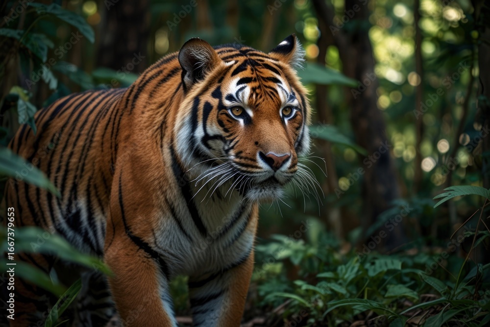 Naklejka premium tiger in the wild