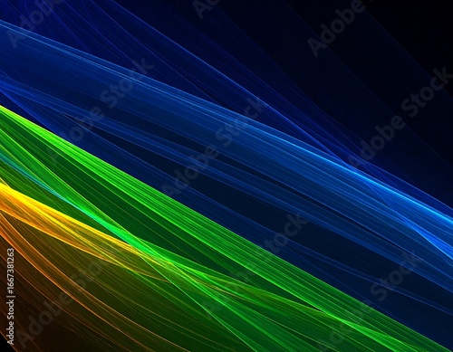 Abstract vibrant color lines (2)