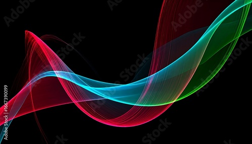 Abstract vibrant flowing lines (1)