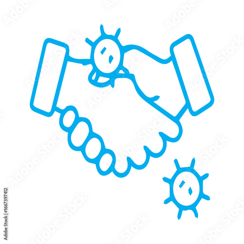 Virus Handshake