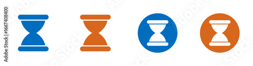 The hourglass icon represents time, deadlines, countdowns, clocks and haste.