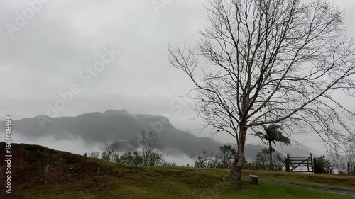 amanhecer na serra