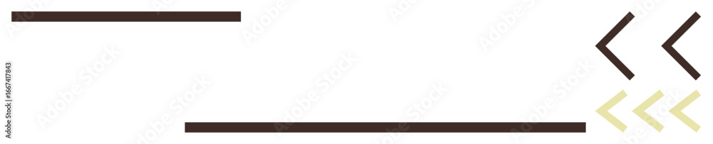 Obraz premium Horizontal lines and angular arrows create a dynamic composition suggesting movement, direction, or guidance. Ideal for navigation, progress, strategy, focus, minimalism, digital interface simple