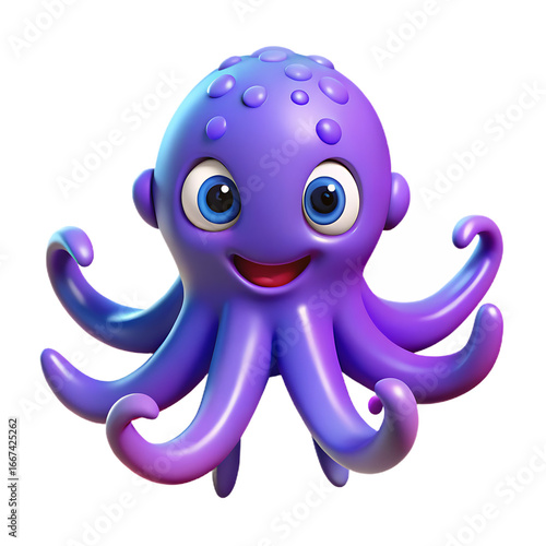 dolphin and fish isolated image 