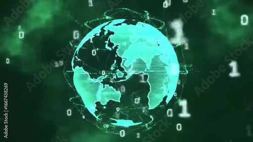 Global Digital Network: Earth's Interconnected Future