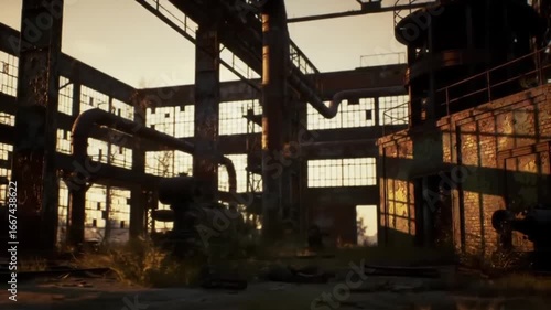 old abandoned building