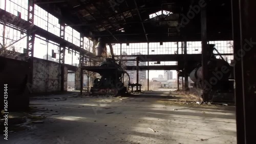 old abandoned factory